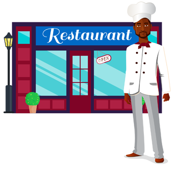 Character Restaurant Owner